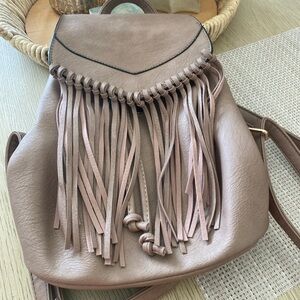 “Boho” Fringe Purse (Backpack style)
